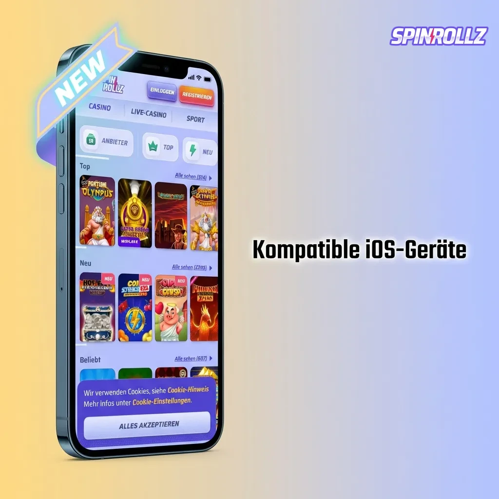 Liste kompatibler iOS-Geräte von iPhone X bis iPhone 15 und iPad-Modelle ab 2018