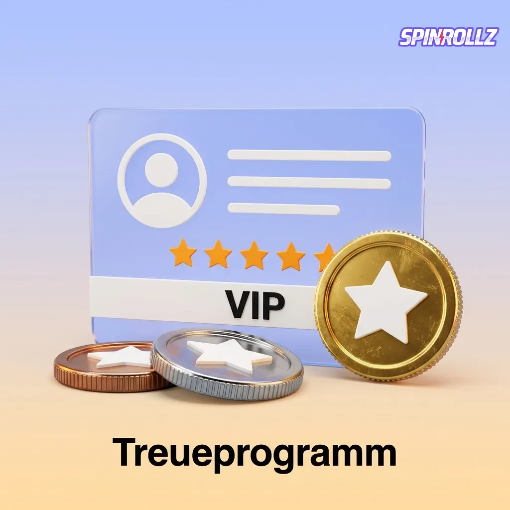 Mehrstufiges Treueprogramm mit fünf Leveln von Bronze bis Diamant, zeigt Punkteanforderungen und Cashback-Belohnungen