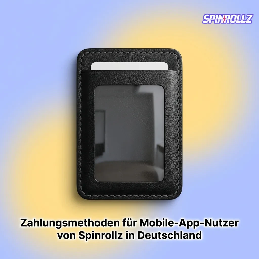 Spinrollz mobile app payment methods including Mastercard, cryptocurrencies, and e-wallets for German users